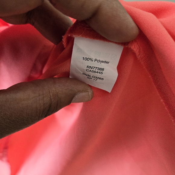 J.Crew Top sz 10 Peach - Picture 4 of 6
